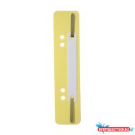   Gyorsfûzõ szerkezet, lefûzõlapocska, PP Durable 25 db/csomag, sárga