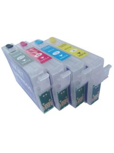   Epson T1291-T1294 Compatible Rechargeable Ink Cartridge (Without Ink)