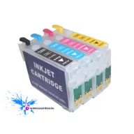   Epson T0711-714 Compatible Rechargeable Ink Cartridge (Without Ink)