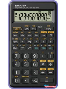 .Sharp EL501TBVL számológép (Lila)