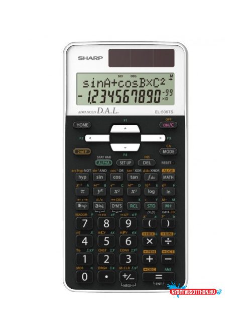 Sharp EL506TWH számológép Tudományos