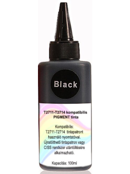 T2711 Black Compatible Pigment Ink, 100ml (db)