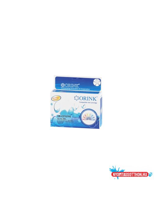 Epson T0795 tintapatron light cyan ORINK