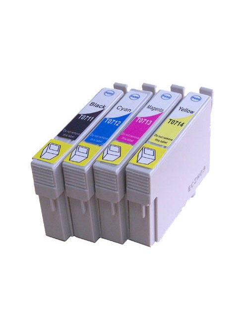 Epson T711-714 utángyártott tintapatron szett