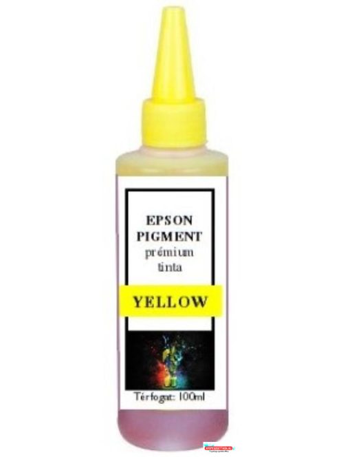 T0714 Compatible Yellow Pigment Ink, 100ml (db)