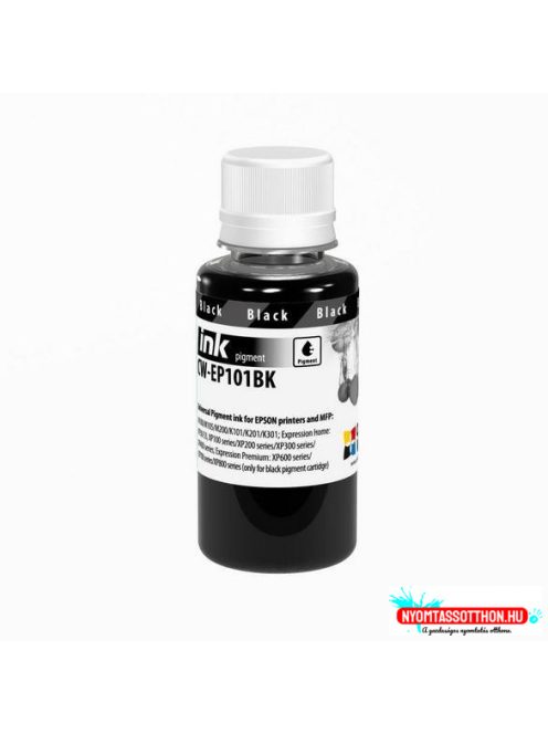 T1281 Black Pigment Ink, 100ml (db)
