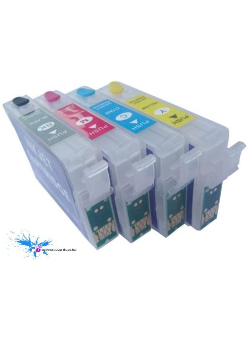Epson T1281-1284 Compatible Rechargeable Ink Cartridge (ink-filled)