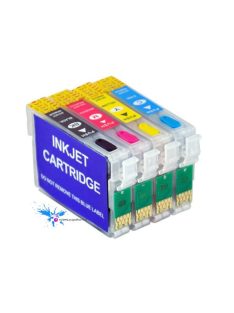   Epson T1811-T1814 Compatible Rechargeable Ink Cartridge (Without Ink)