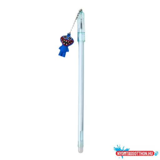 Radírozható zselés toll - lógó szörnyecskés, 0.5mm