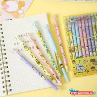   Radírozható zselés toll - kawaii sárga pompom purin, 0.5mm