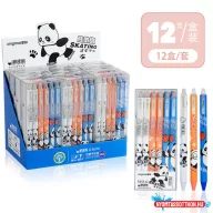 Radírozható zselés toll - panda, 0.5mm