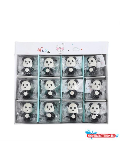 3D radír - Cuki panda (db)