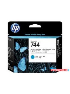 HP F9J86A Patron Photo Bk&Cy.Printhead No.744 (Eredeti)