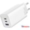 VENTION 3-portos USB(C+C+A) töltő (65W/30W/30W) Fehér