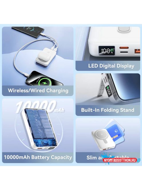 Vention FHTB0 10000mah, 22,5W, powerbank