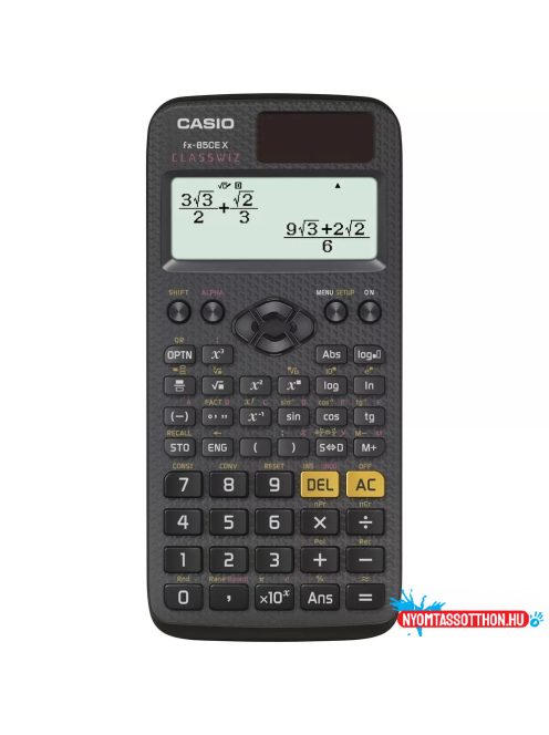 Számológép tudományos 379 funkcióss Casio FX 85 CE X fekete