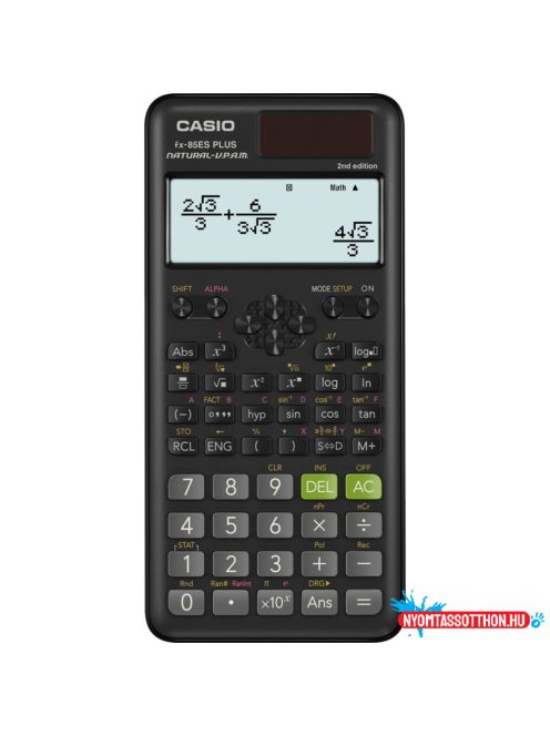 Számológép tudományos 252 funkciós Casio FX 85ES Plus fekete