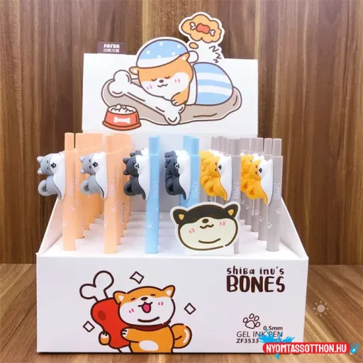 Shiba inu Funny dog kutyás zselés toll, 0,5mm