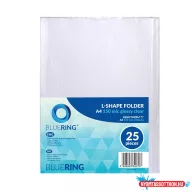   Genotherm 'L' A4, 150 micron víztiszta Bluering(R) 25 db/csomag,