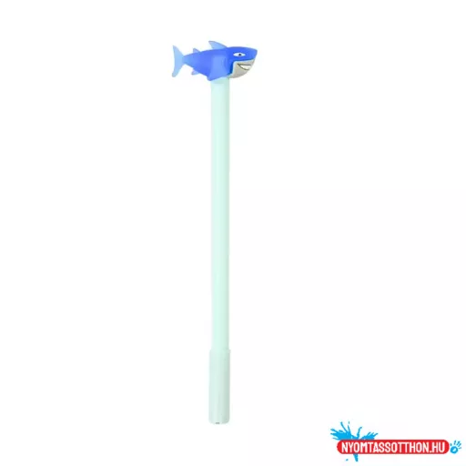 HaliCápa fekete zselés toll, 0.5mm