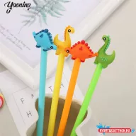 Dino a jóbarát fekete zselés toll, 0.5mm