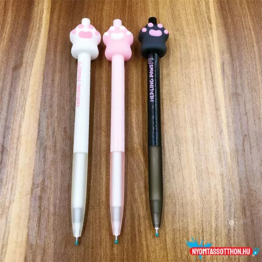 Gyógyító mancsos zseléstoll, 0.5mm