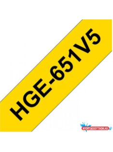 Brother HGe-651 24 mm széles 8 m hosszú szalagkazetta