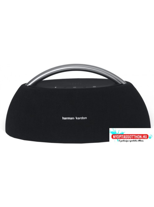 Harman Kardon Go + Play speaker is black