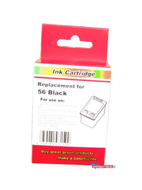 Utángyártott HP CC656AE Patron Color Show ink level  WHITE BOX No.901XL