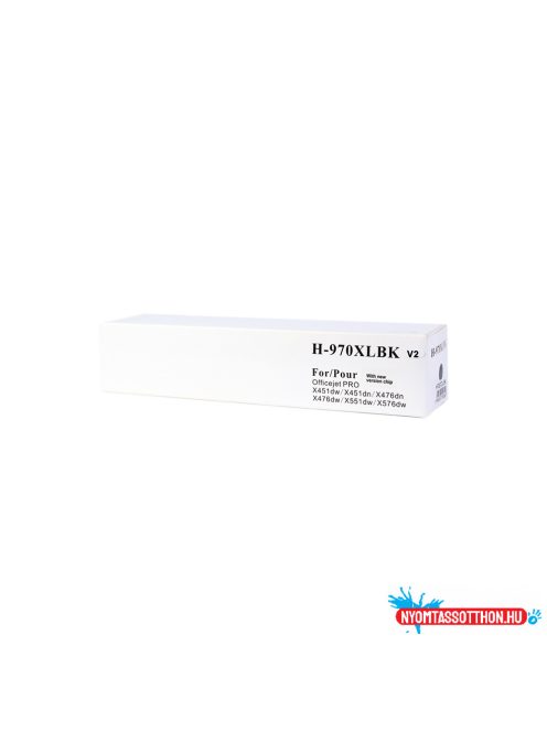 Hp 970XL/CN625AE tintapatron black ORINK (utángyártott)