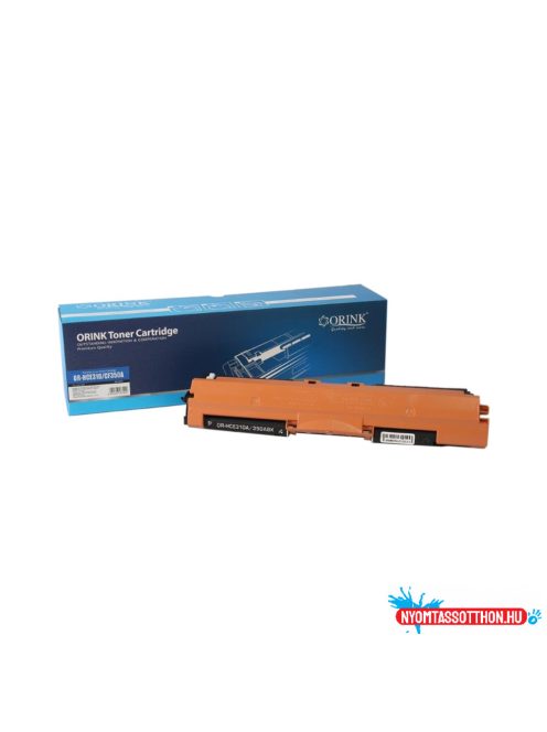 Hp CE310A/CF350A toner black ORINK (utángyártott)