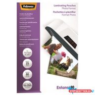 FELLOWES meleglamináló fólia 100x150, 80mic fényes 25db