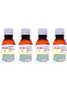   Manufactured with standard Canon CL-541 / PG-540 ink, 100ml complete set