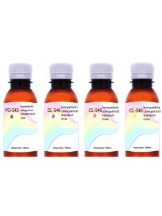   Manufactured with standard Canon CL-546 / PG-545 ink, 100ml complete set