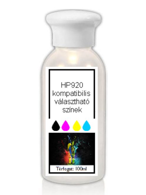 Utángyártott HP920 tinta, 100ml