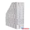 Iratpapucs 9cm, karton, Bluering® textil szürke