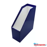 Iratpapucs 9cm, karton, lakkozott Bluering® kék