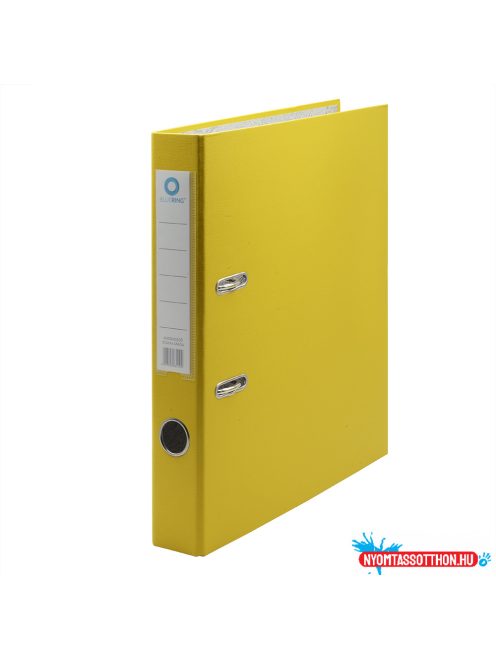 Iratrendező A4, 5cm,lapraszerelt, Bluering® Economy sárga