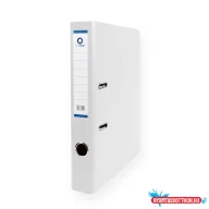   Iratrendező A4, 5cm, két oldalt PP borítás, Bluering® Premium fehér