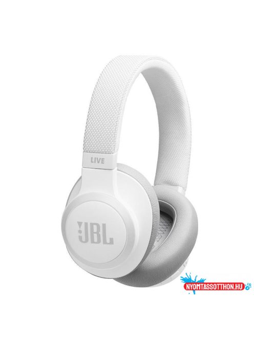 JBL Live 650BTNC fejhallgató (fehér)