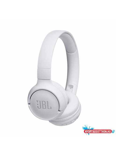 JBL T500BT Bluetooth fejhallgató (fehér)