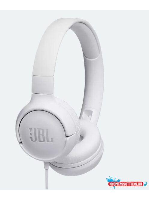 JBL T500 FEJHALLGATÓ, FEHÉR