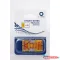 Jelölõcímke 25x45mm, 50lap, mûanyag Bluering(R) aláírás ikon sárga