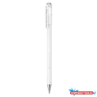   Zselés toll 0,4mm, kupakos Pentel Hybrid K108-PW pastell fehér