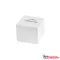 Kockatömb 8x8x6,5cm, ragasztás nélküli, 80% fehérség Bluering(R) fehér