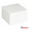 Kockatömb ragasztott 9x9x5cm. Bluering® fehér