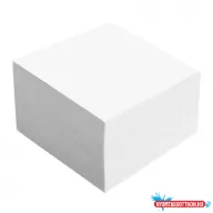 Kockatömb ragasztott 9x9x9cm, Bluering(R) fehér