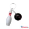Mini Bowling Kulcstartó