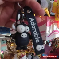 Gülüszemű állatkák kulcstartó