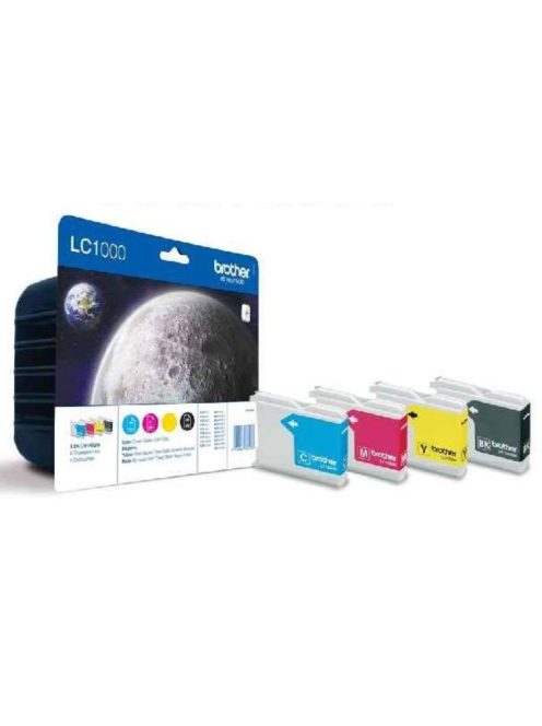 Brother LC1000BKCMY Ink Cartridge Package (Original)